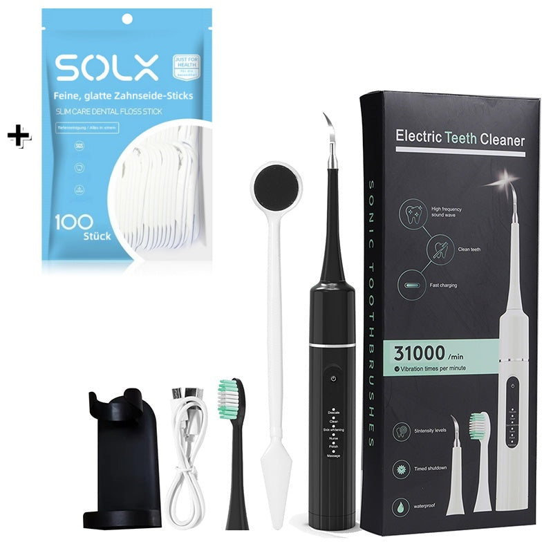 🦷Professioneller Ultraschall-Zahnreiniger mit mehreren Funktionen und Geschwindigkeiten