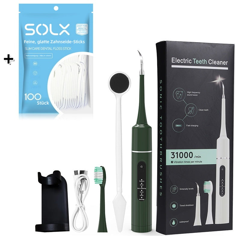 🦷Professioneller Ultraschall-Zahnreiniger mit mehreren Funktionen und Geschwindigkeiten