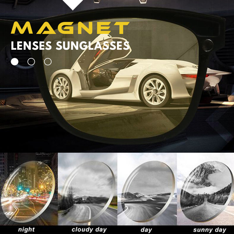 ✨ Auswechselbare Gläser 6 -in -1 Sonnenbrillen-Set