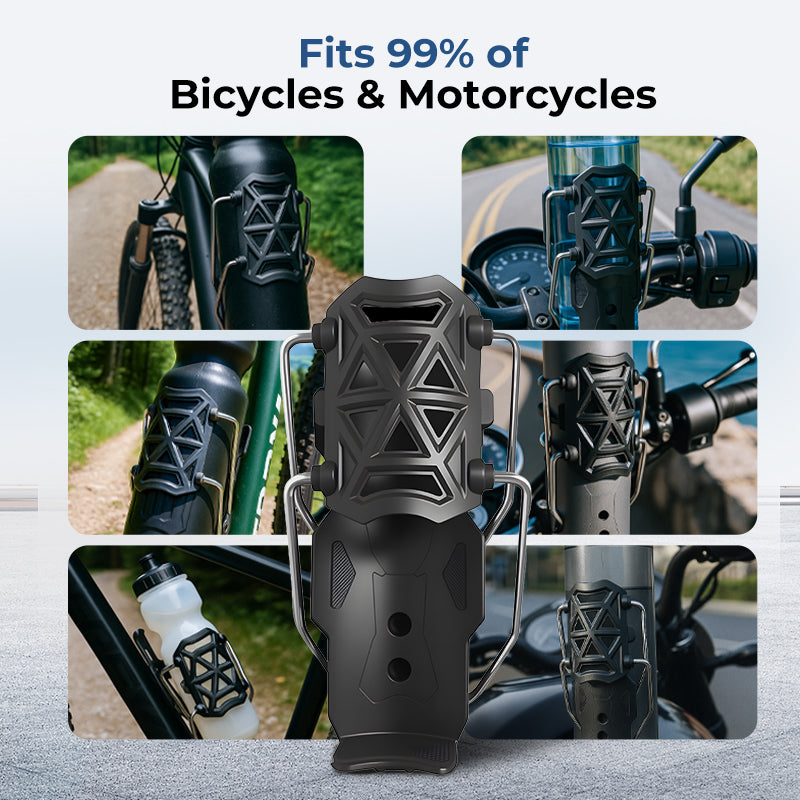 🎁 🚴♂️✨ Adaptiver Fahrradflaschenhalter – Praktisch und universell passend 🌟💧