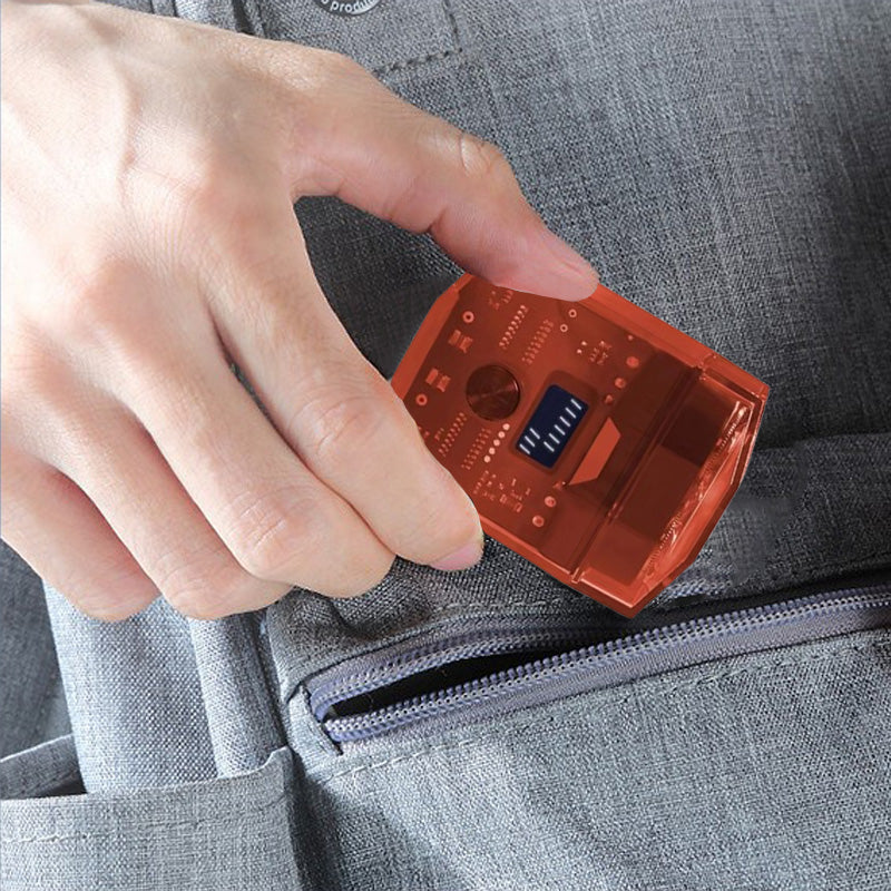 đ„Transparenter elektrischer Mini-Rasierer mit geringem Rauschenđ„