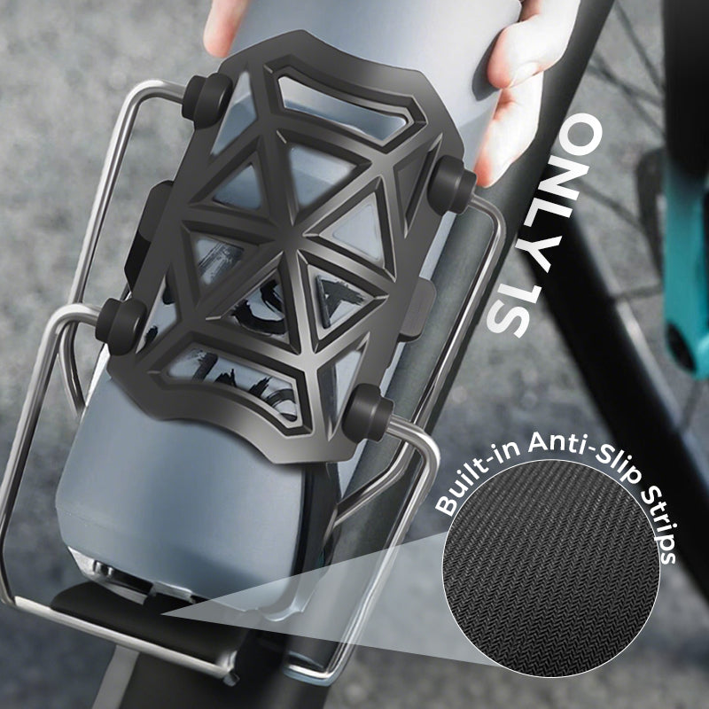 🎁 🚴♂️✨ Adaptiver Fahrradflaschenhalter – Praktisch und universell passend 🌟💧