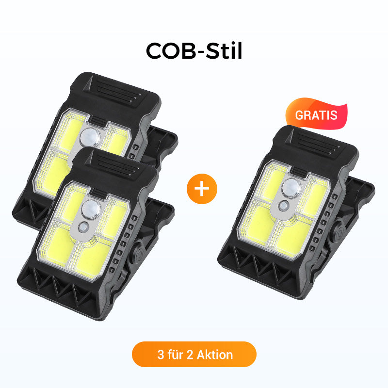🌿 Solar-Clip-Leuchte mit Bewegungssensor 🔥Perfekt für Garten, Balkon & Terrasse! 🏡✨