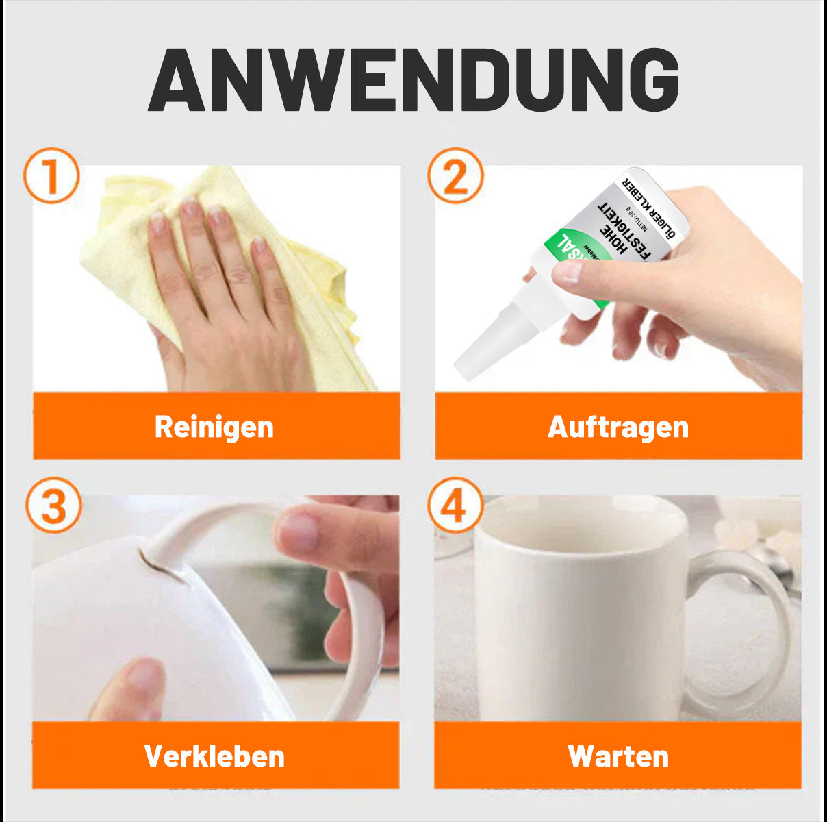 ✨✨Schweißen Hochfester öliger Kleber
