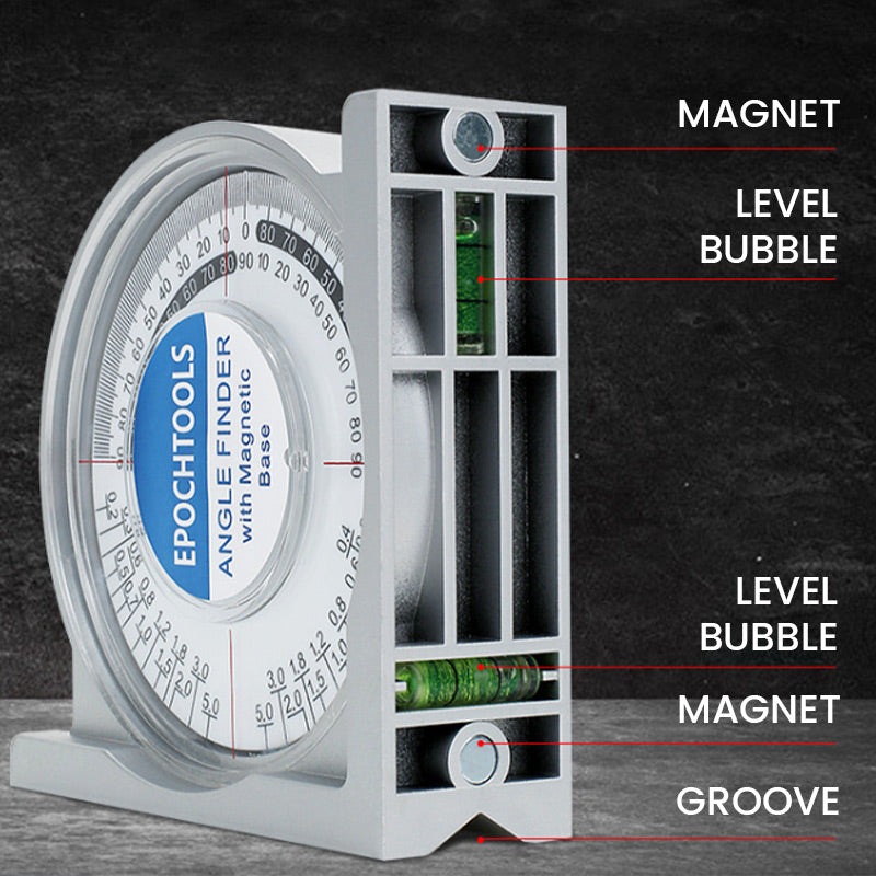 Multifunktionales starkes magnetisches Nivellierwinkelmessgerät