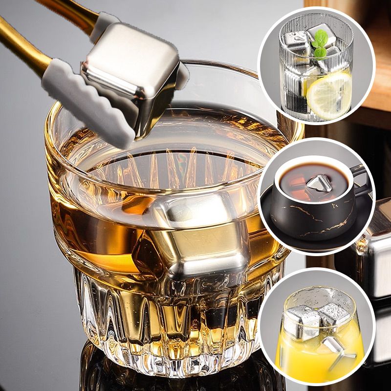 🧊Summer Essentials – Eiswürfel-Set aus Edelstahl