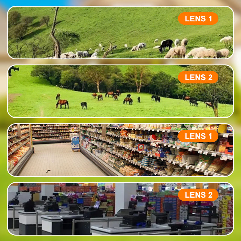 360-Grad-Panorama-Fernbedienung Ultra HD-Nachtsichtmonitor