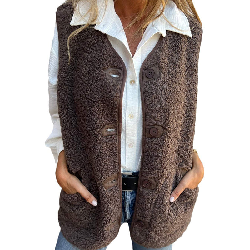 đąđą50 % RABATT!! â°Kurze Thermoweste fĂŒr Damen mit Knopfleiste vorne