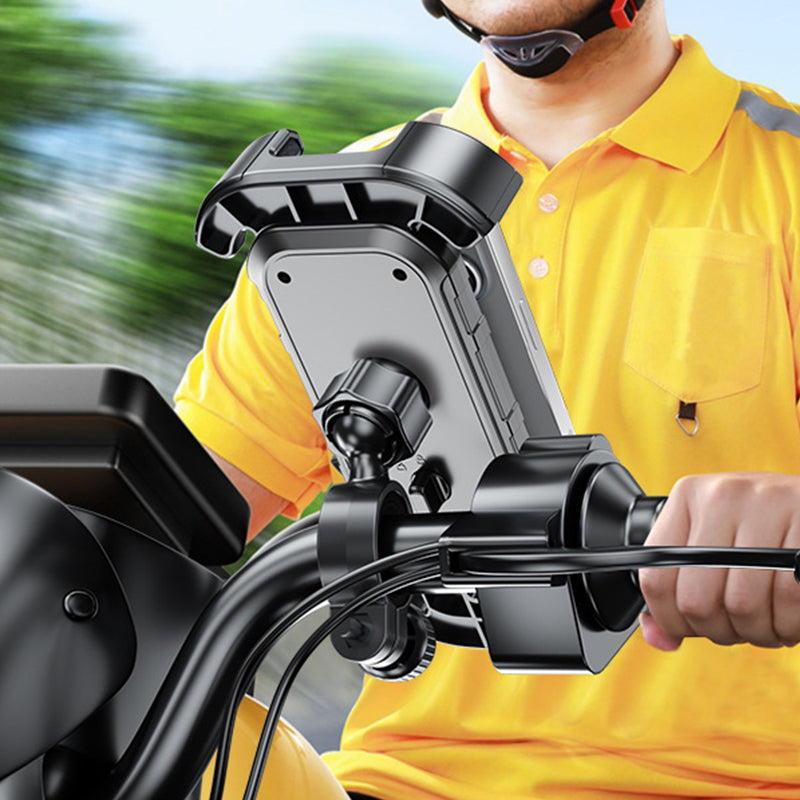 Universell verstellbarer Telefonhalter für Fahrrad und Motorrad