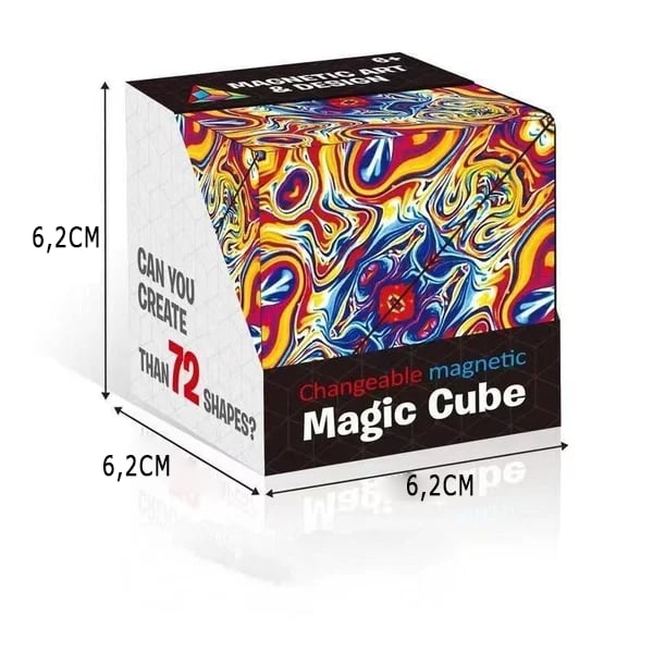 💥Heißer Verkauf💥Änderbarer kreativer magnetischer Zauberwürfel