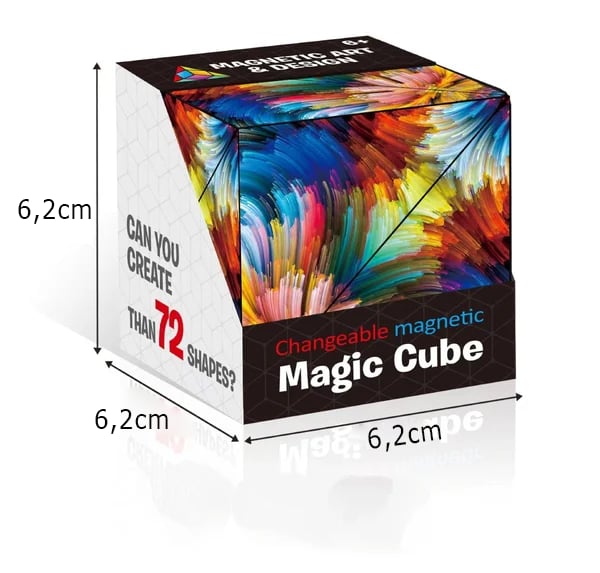 💥Heißer Verkauf💥Änderbarer kreativer magnetischer Zauberwürfel