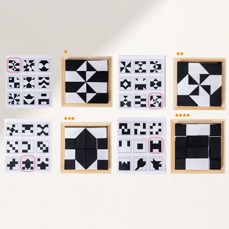 đTolles GeschenkđPuzzle Versteckte Bauklötze Puzzle-Spielzeug