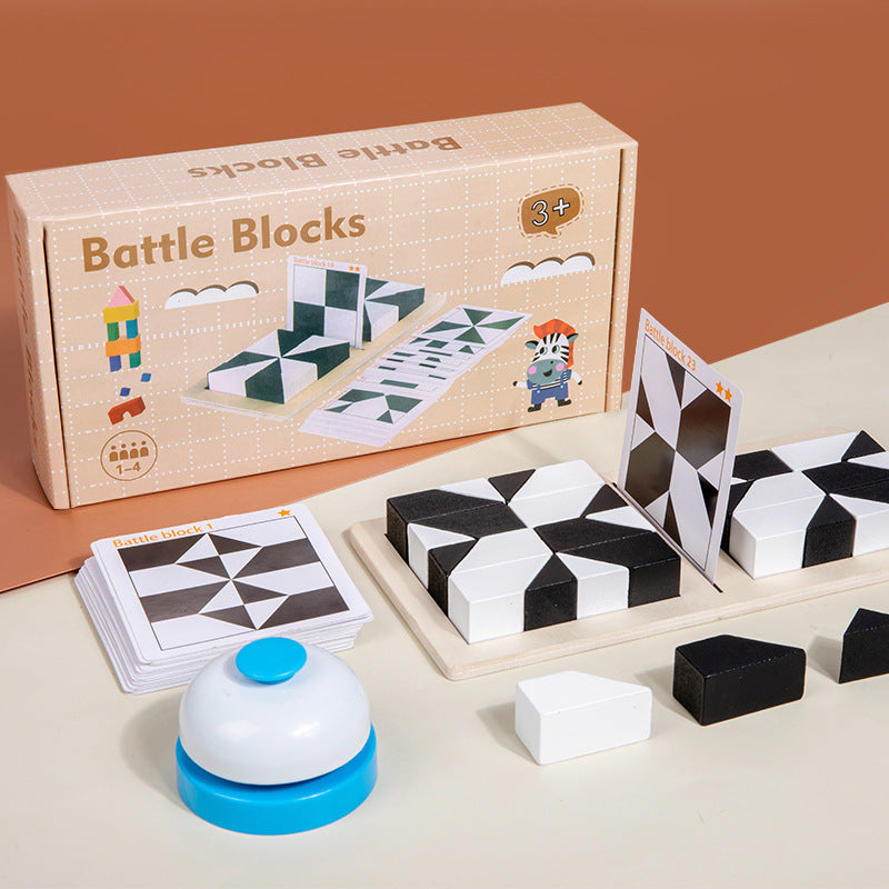 đTolles GeschenkđPuzzle Versteckte Bauklötze Puzzle-Spielzeug