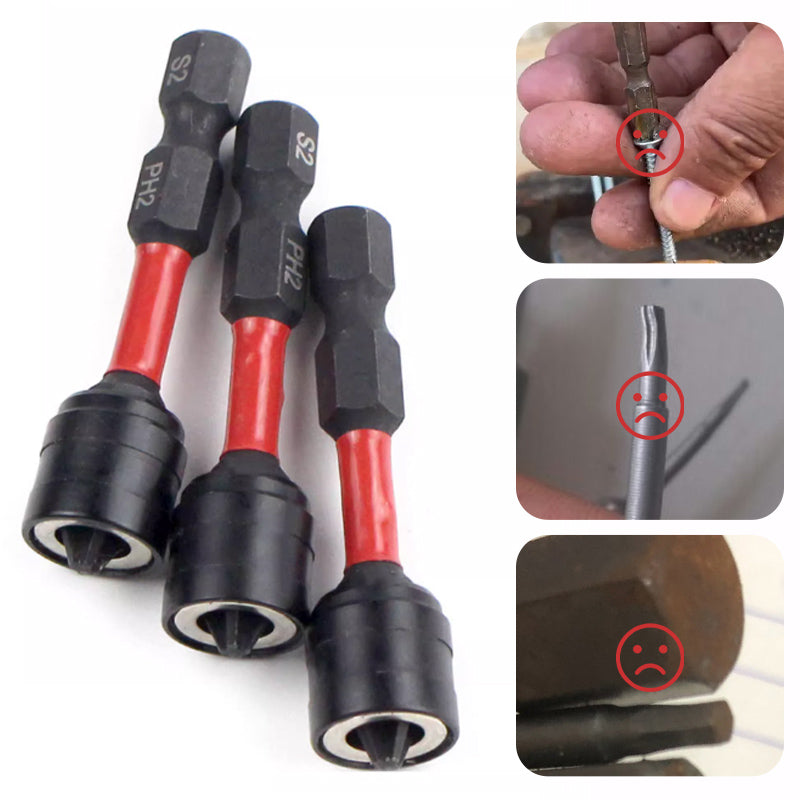 🔥Magnetischer Positionierungsbit mit PH2-Chargenkopf - 10 Stück/Set