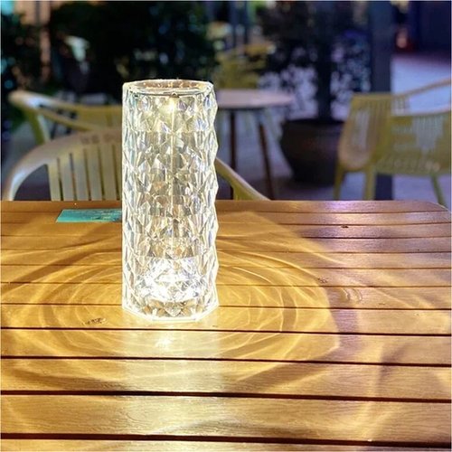 Touching Steuerung Rose Kristall Lampe