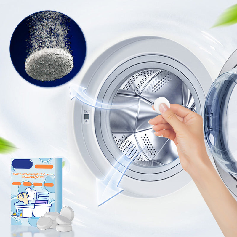 Brausetabletten zum Fleckenentfernen und Aufhellen der Wäsche