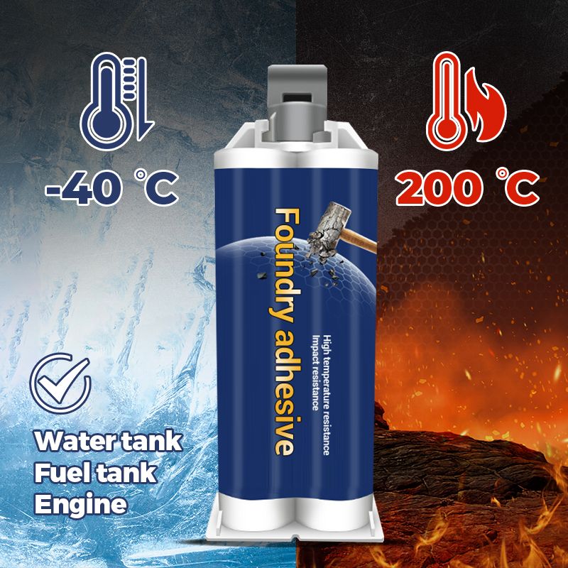 Starker Metallreparatur-Gusskleber