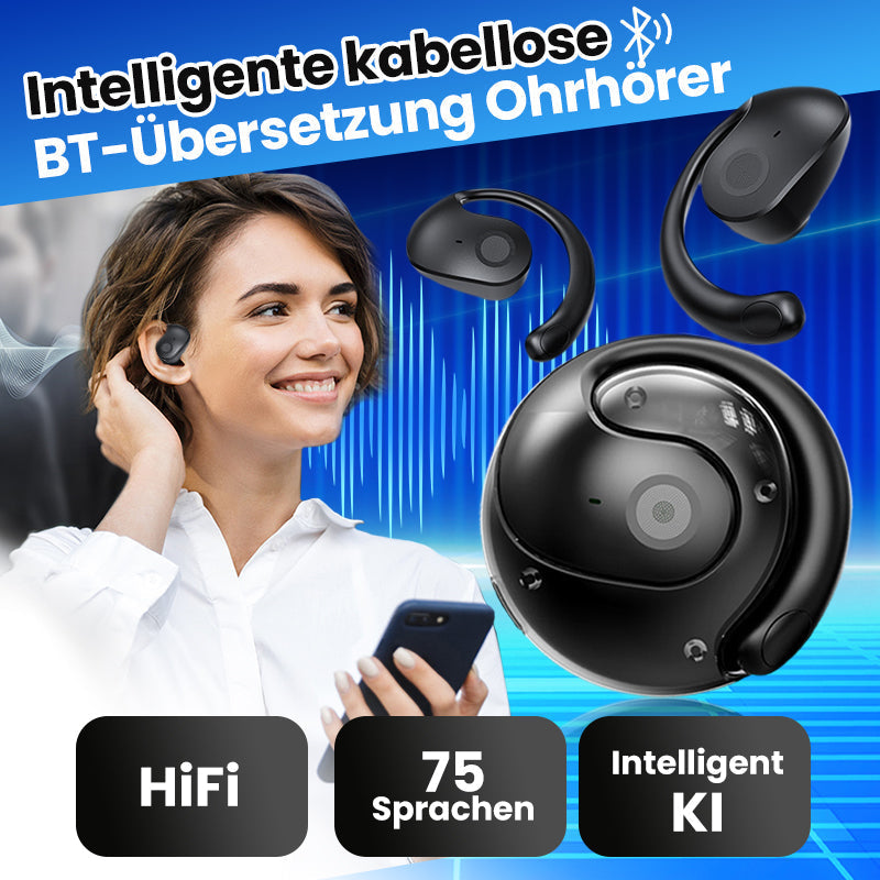 🔥HEISSER VERKAUF 🔥Intelligente kabellose Bluetooth Übersetzung Ohrhörer