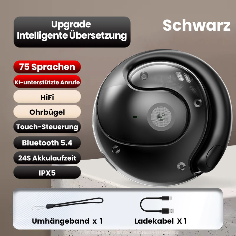 🔥HEISSER VERKAUF 🔥Intelligente kabellose Bluetooth Übersetzung Ohrhörer