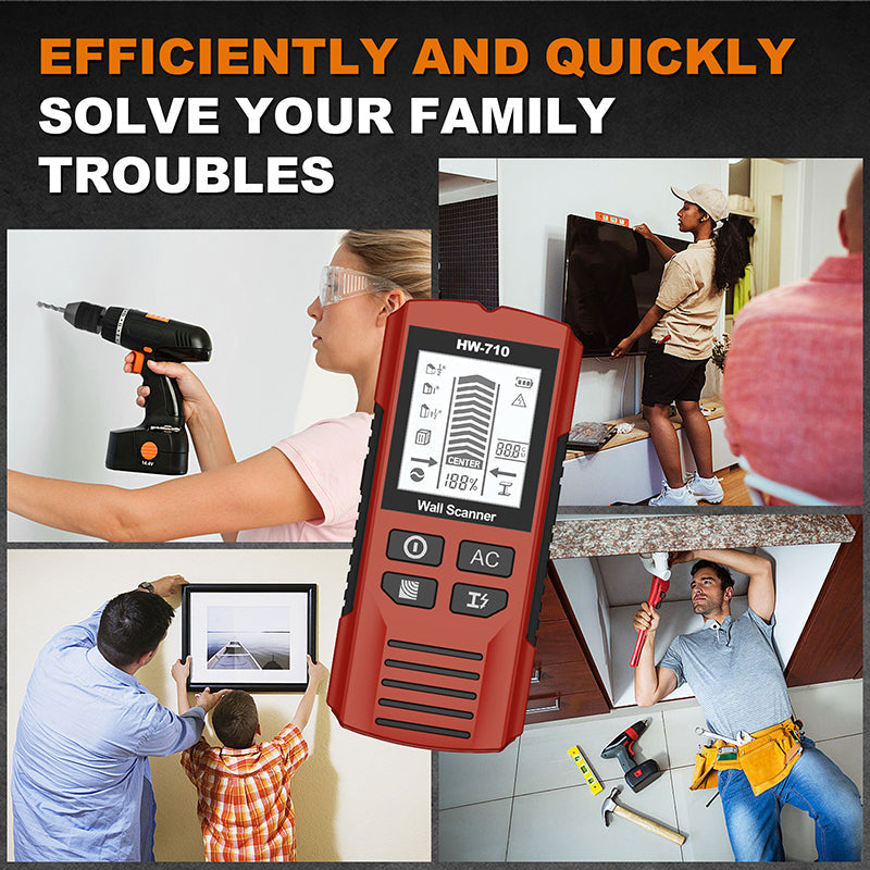 đ„Multifunktionaler Handheld Metall und Wand Detektor