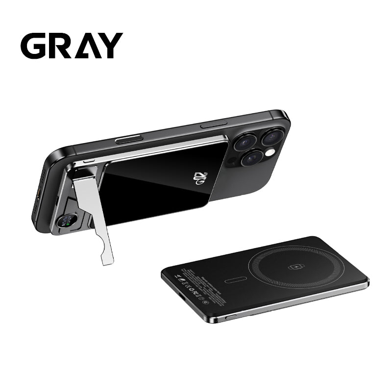 đ„Magnetische Dualmodus-Powerbank mit StĂ€nder