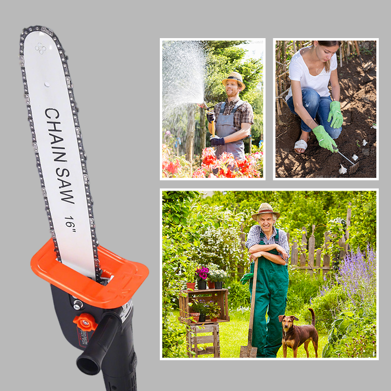 đ§KettensĂ€gen-Konverter-Adapter-Set - Winkelschleifer in KettensĂ€ge umwandeln