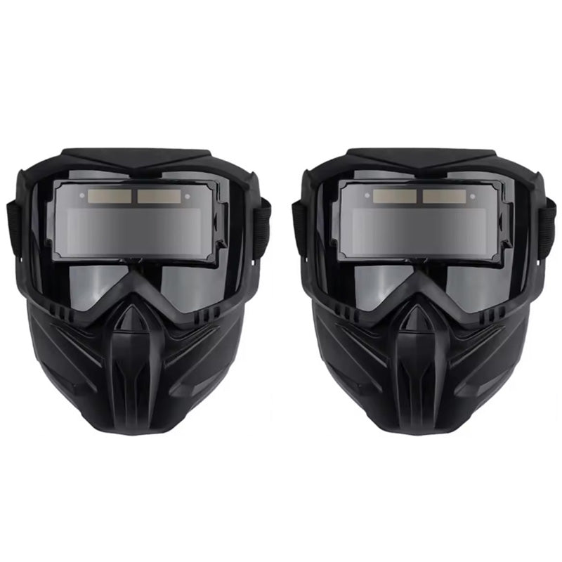 👷2025 Neues Upgrade🛡️Automatisch abdunkelnder Schweißhelm für Augenschutz