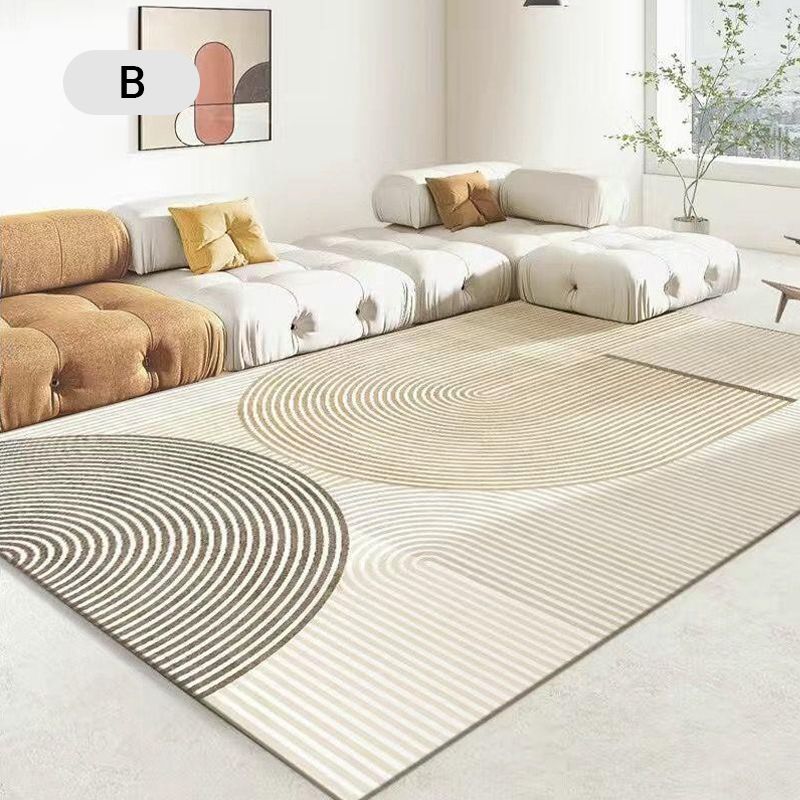 ✨Wasserfest, rutschfest, schmutzabweisend und leicht zu reinigen ✨ Moderner Teppich im Cream-Style – Weicher Wohnzimmer- & Schlafzimmerteppich, stilvoll für Sofa, Couchtisch & Bettkante