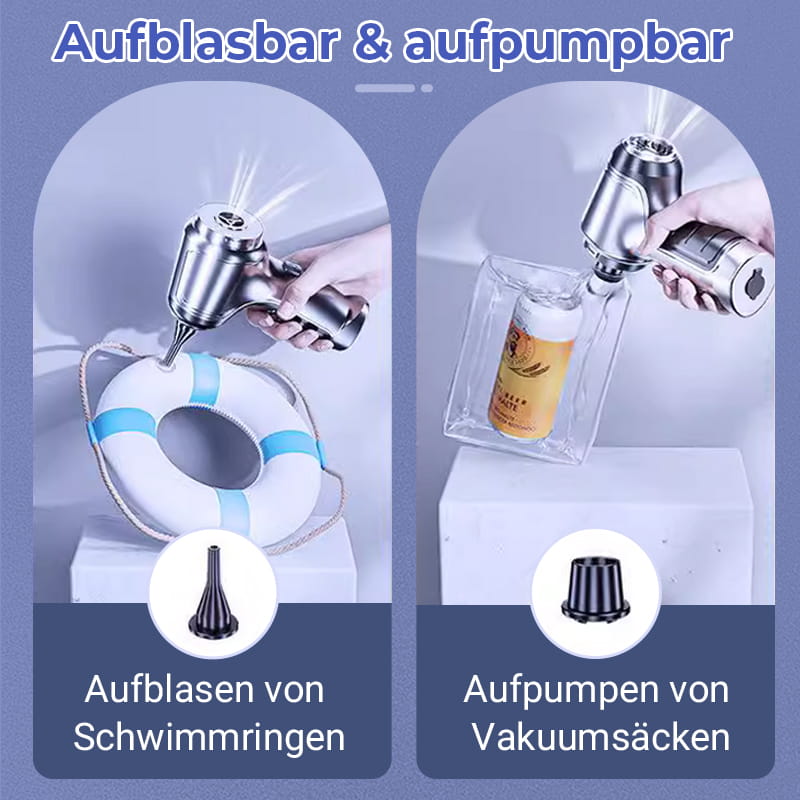 Kabelloser Autostaubsauger – Starke Saugkraft, 60 Minuten Akkulaufzeit, Geeignet für Autos und Sofas