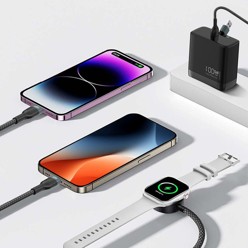 2025 Hot Saleđ„Multifunktionales 3-in-2-Schnellladekabel