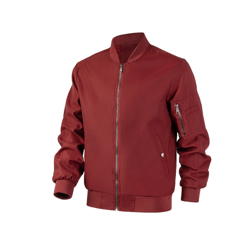 Leichte Bomberjacke für Herren – 💪 Wind- und spritzwassergeschützt