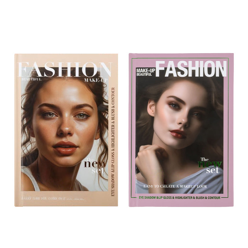 🥰🎨5-Schicht-Makeup-Palette im Buchstil mit 67 Profi-Farbtönen