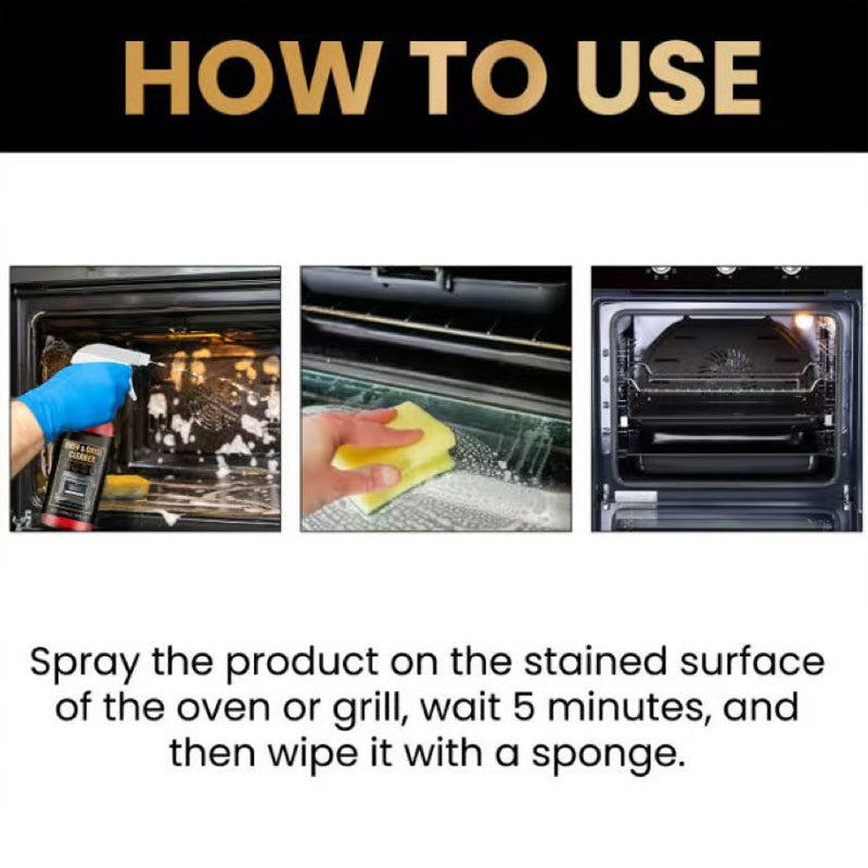 🧼 KAUFE 2, ERHALTE 1 GRATIS! 🔥 Backofen- & Grillreiniger – Löst Eingebranntes Fett, Geruchsneutralisierend & Ohne Schrubben ✨