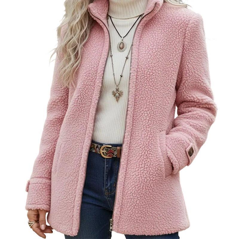 💎🧥 Bestseller – Winterjacke mit Reißverschluss – perfekt für kalte Tage