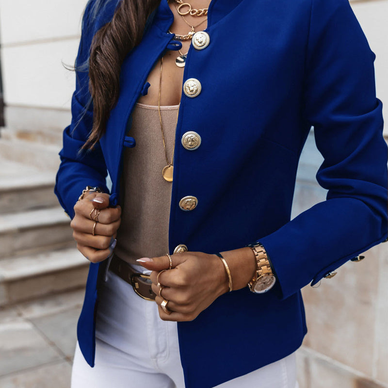 💎✨ Bestseller – Goldknopf-Blazer – tailliert und elegant