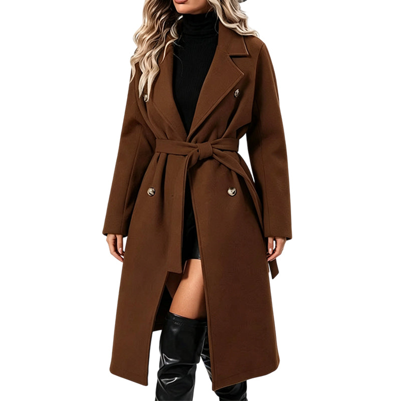 📢🎉50%Rabatt!!!🛍️✨jetzt halber Preis! Elegant Trenchcoat mit Gürtel