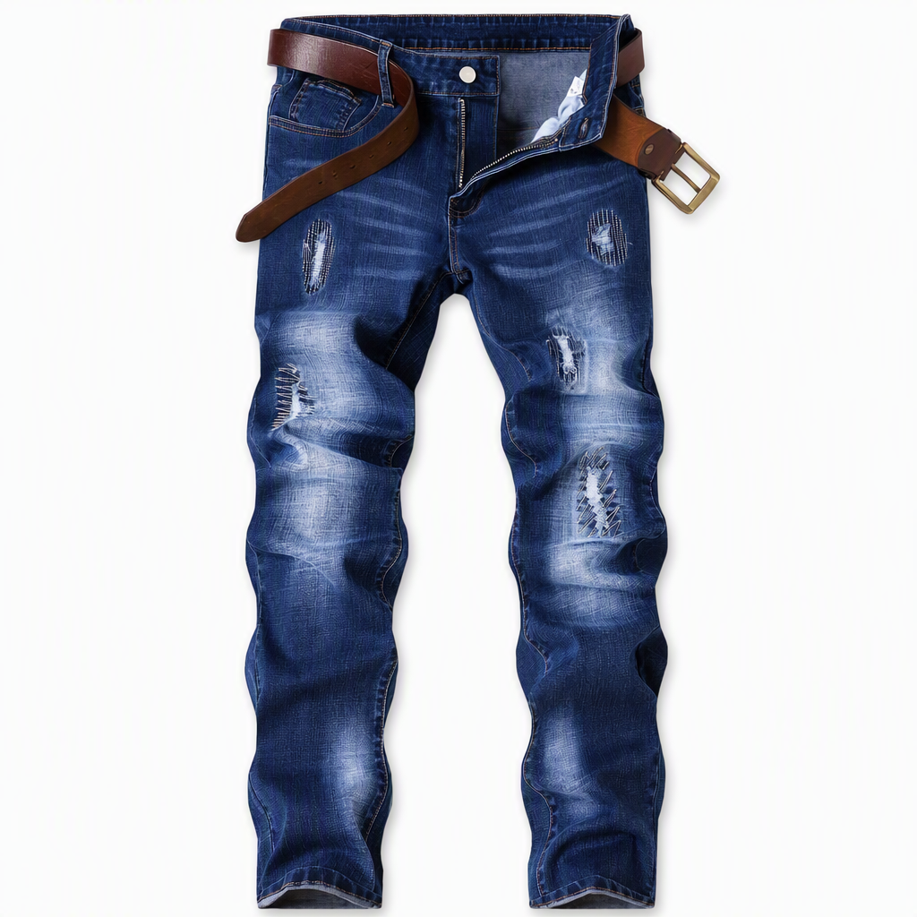 đââïž Es wird im Akkord weggeschnappt â zögern Sie nicht! Herren Stretch Jeans, schmale Passform, mit Riss-Details