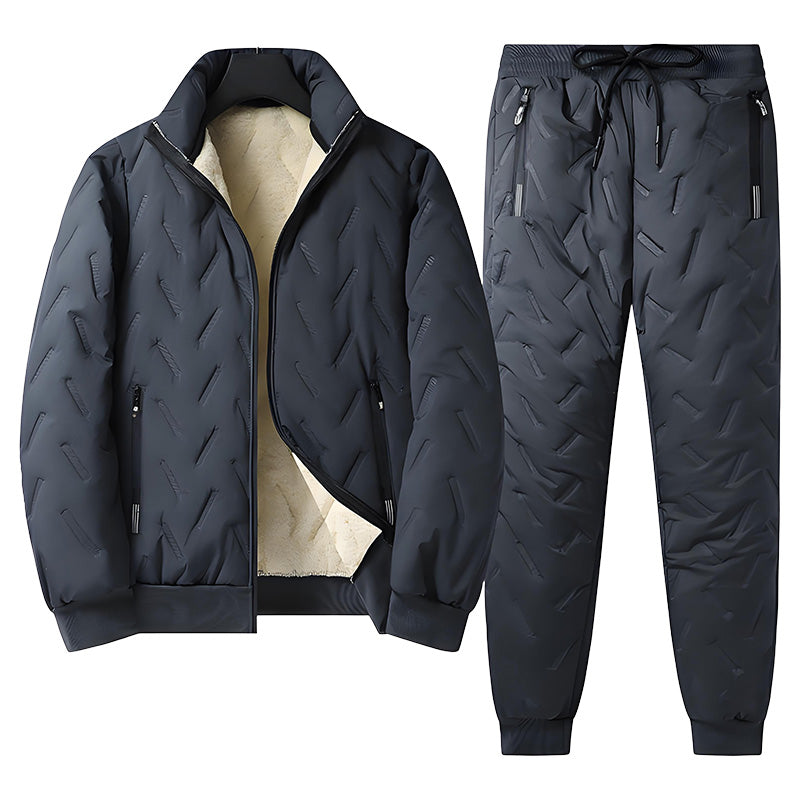 🔥 50% RABATT 🧥 Stylisches, warmes 2-teiliges Herren-Set – Jacke & Hose