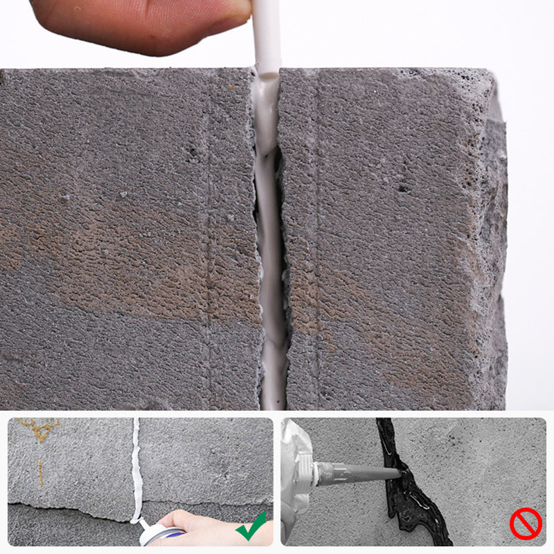 Selbstsprühender, flexibler, wasserdichter Dichtstoff für Wandrisse