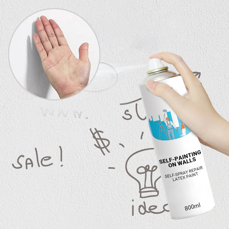 Weißwand-Renovierungs- und Reparatur-Latex-Sprühfarbe