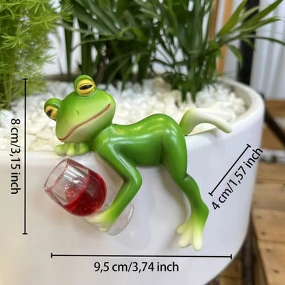 🐸Heißer Verkauf im Frühling und Sommer 🍃Frosch-Blumentopf-Ornamente