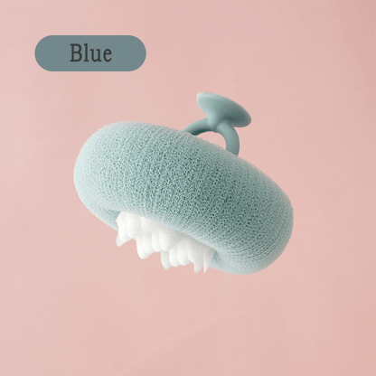 🌟Superweicher Badeschwamm mit Saugnapf, Blume