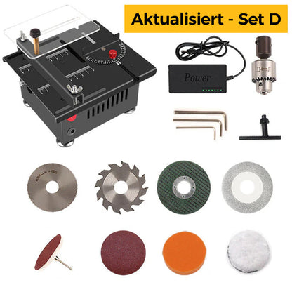 🔥 🗜️Multifunktionale Präzisions-Mini-Tischkreissäge🔥