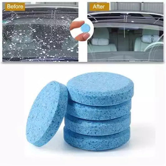 🚗💨Auto Glasreiniger Tabs – Konzentrierter Scheibenwischer Reiniger für Pflege und Reinigung🚗💦