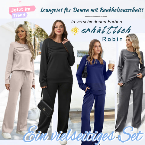👚 50% RABATT! 🧘‍♀️ Loungeset für Damen (Top & Hose) – Superweicher Stoff, Bequemer Relax-Fit & Perfekt für Zuhause ✨