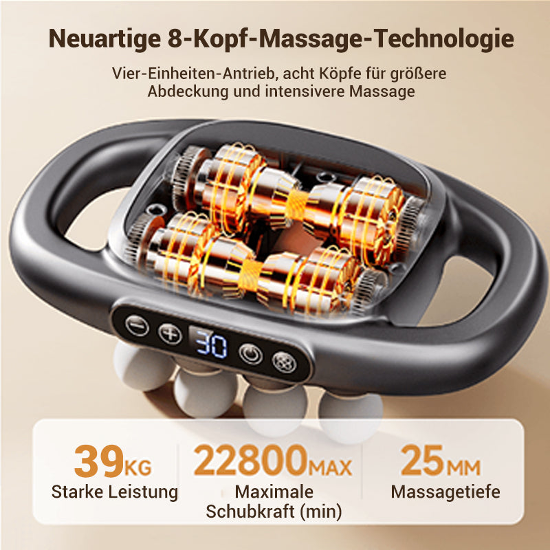 💕 Frühlingsgeschenk 🎁16-Antrieb 8-Kopf Massage Pistole Set [✈️ KOSTENLOSER VERSAND]