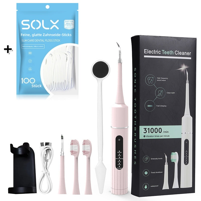 🦷Professioneller Ultraschall-Zahnreiniger mit mehreren Funktionen und Geschwindigkeiten