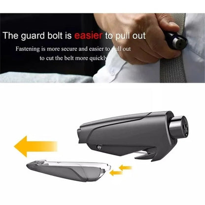 💥 3-in-1-Sicherheitshammer zum Zertrümmern von Autofenstern