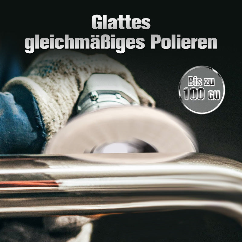 ⚡53 % RABATT !!✨ Wollpolierscheibe für Winkelschleifer – Hochglanz-Spiegelfinish! Langlebig  Vielseitig! 🔧