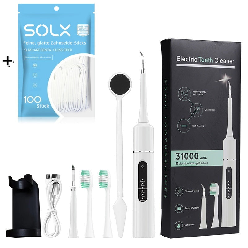 🦷Professioneller Ultraschall-Zahnreiniger mit mehreren Funktionen und Geschwindigkeiten
